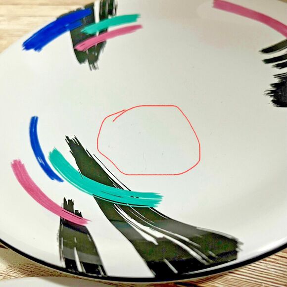 Design Concepts Newcor 7.75" Salad Plate Vintage 1992 Liza Pattern 6157 Set of 4 - Picture 7 of 8